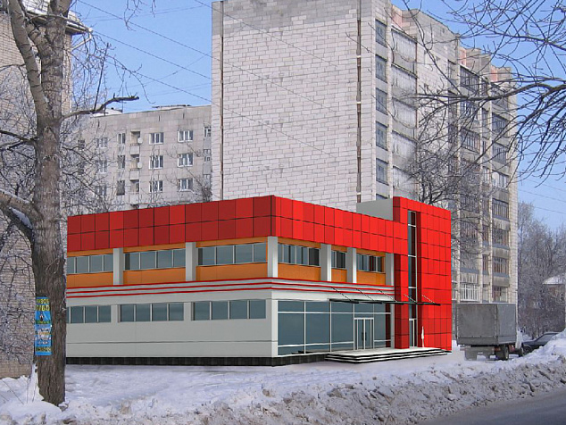 Торговый центр на Краснофлотцев