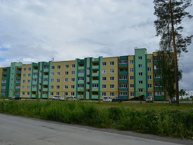 Пятиэтажный многоквартирный жилой дом. Полевской